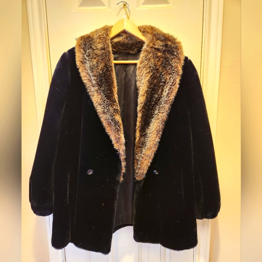Faux Fur Coat